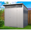 Duramax sheds Duramax 6ft x 5ft Palladium Premier Metal Shed - Light Gray