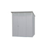 Duramax sheds Duramax 6ft x 5ft Palladium Premier Metal Shed - Light Gray