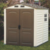 Duramax sheds DuraMax 6ft x6ft Storemate Vinyl Shed with Floor and window