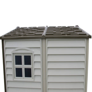 Duramax sheds DuraMax 6ft x6ft Storemate Vinyl Shed with Floor and window