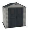 Duramax sheds DuraMax 7ft x 7ft StoreMax Plus Vinyl Shed with Molded Floor