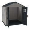 Duramax sheds DuraMax 7ft x 7ft StoreMax Plus Vinyl Shed with Molded Floor