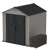 Duramax sheds DuraMax 7ft x 7ft StoreMax Plus Vinyl Shed with Molded Floor