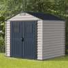 Duramax sheds DuraMax 7ft x 7ft StoreMax Plus Vinyl Shed with Molded Floor