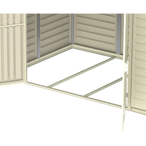 Duramax sheds Duramax 8ft x 5.5ft Duramate Vinyl Shed with Foundation