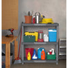 Duramax Shelving Racks Duramax Plastic Heavy Duty Multipurpose Freestanding 3 Tier Shelving Unit