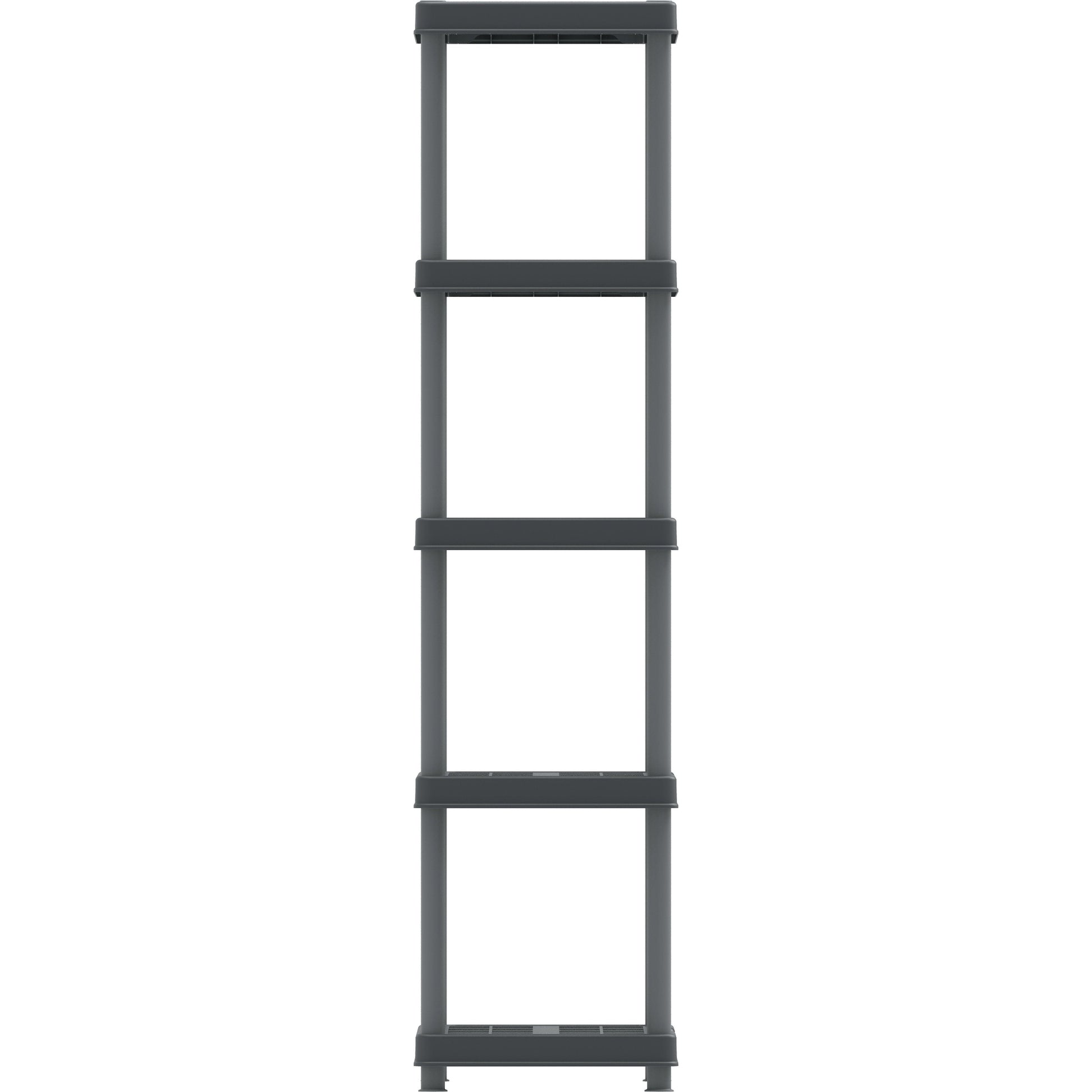 Duramax Shelving Racks Duramax Plastic Heavy Duty Multipurpose Freestanding Duramax 5 Tier Shelving Rack