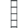 Duramax Shelving Racks Duramax Plastic Heavy Duty Multipurpose Freestanding Duramax 5 Tier Shelving Rack