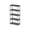 Duramax Shelving Racks Duramax Plastic Heavy Duty Multipurpose Freestanding Duramax 5 Tier Shelving Rack