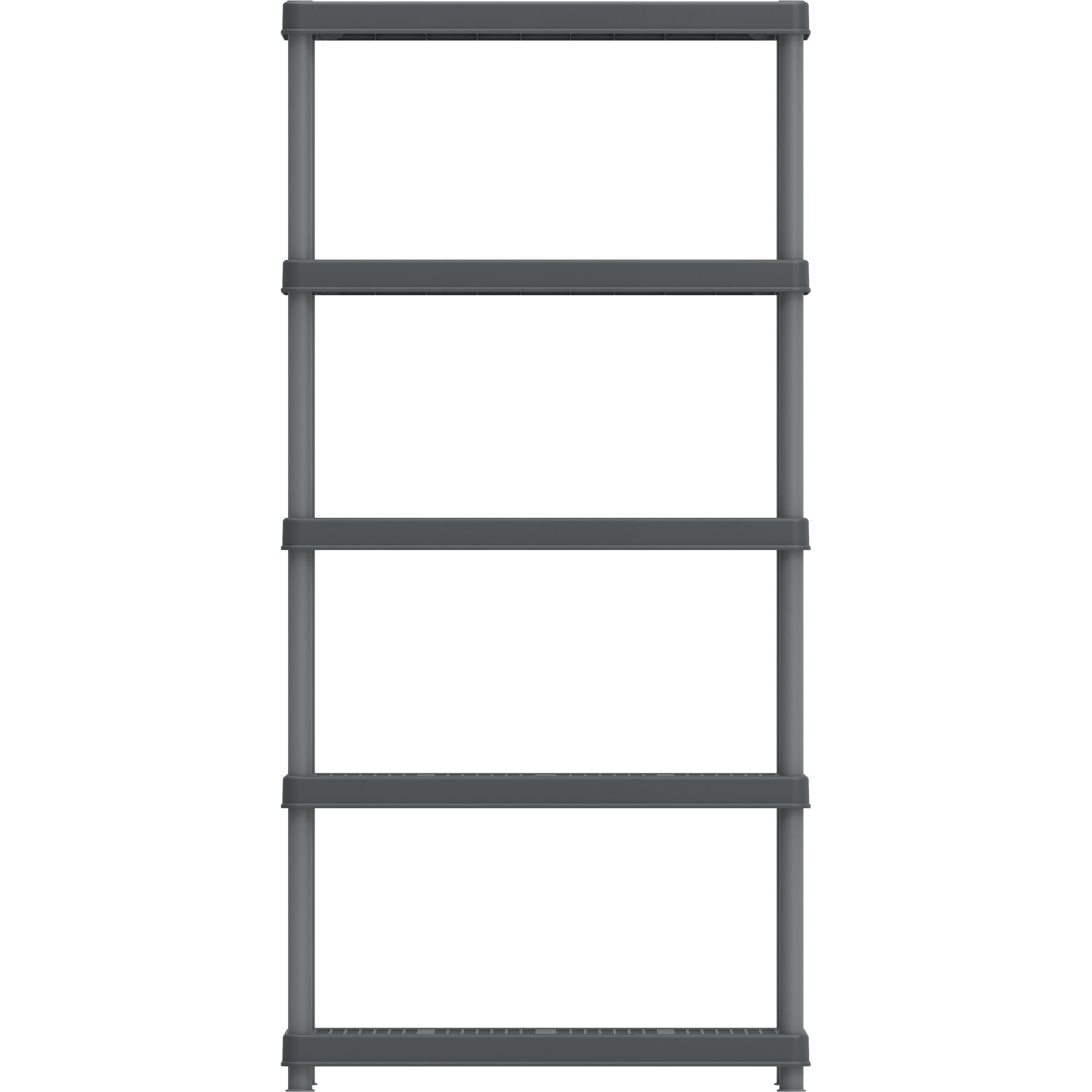 Duramax Shelving Racks Duramax Plastic Heavy Duty Multipurpose Freestanding Duramax 5 Tier Shelving Rack