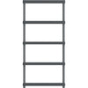 Duramax Shelving Racks Duramax Plastic Heavy Duty Multipurpose Freestanding Duramax 5 Tier Shelving Rack