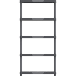 Duramax Shelving Racks Duramax Plastic Heavy Duty Multipurpose Freestanding Duramax 5 Tier Shelving Rack
