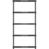 Duramax Shelving Racks Duramax Plastic Heavy Duty Multipurpose Freestanding Duramax 5 Tier Shelving Rack