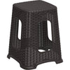 Duramax Step Stool Duramax Rattan High Stool 18” Brown
