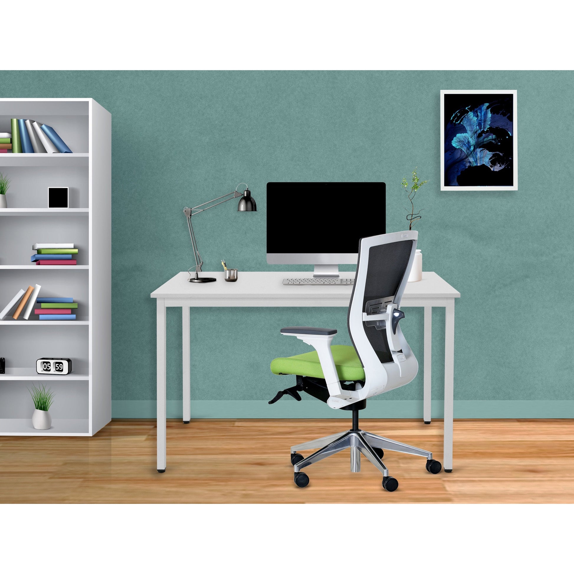 Duramax Tables DuraMax White Atlas Desk