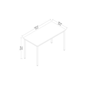 Duramax Tables DuraMax White Atlas Desk