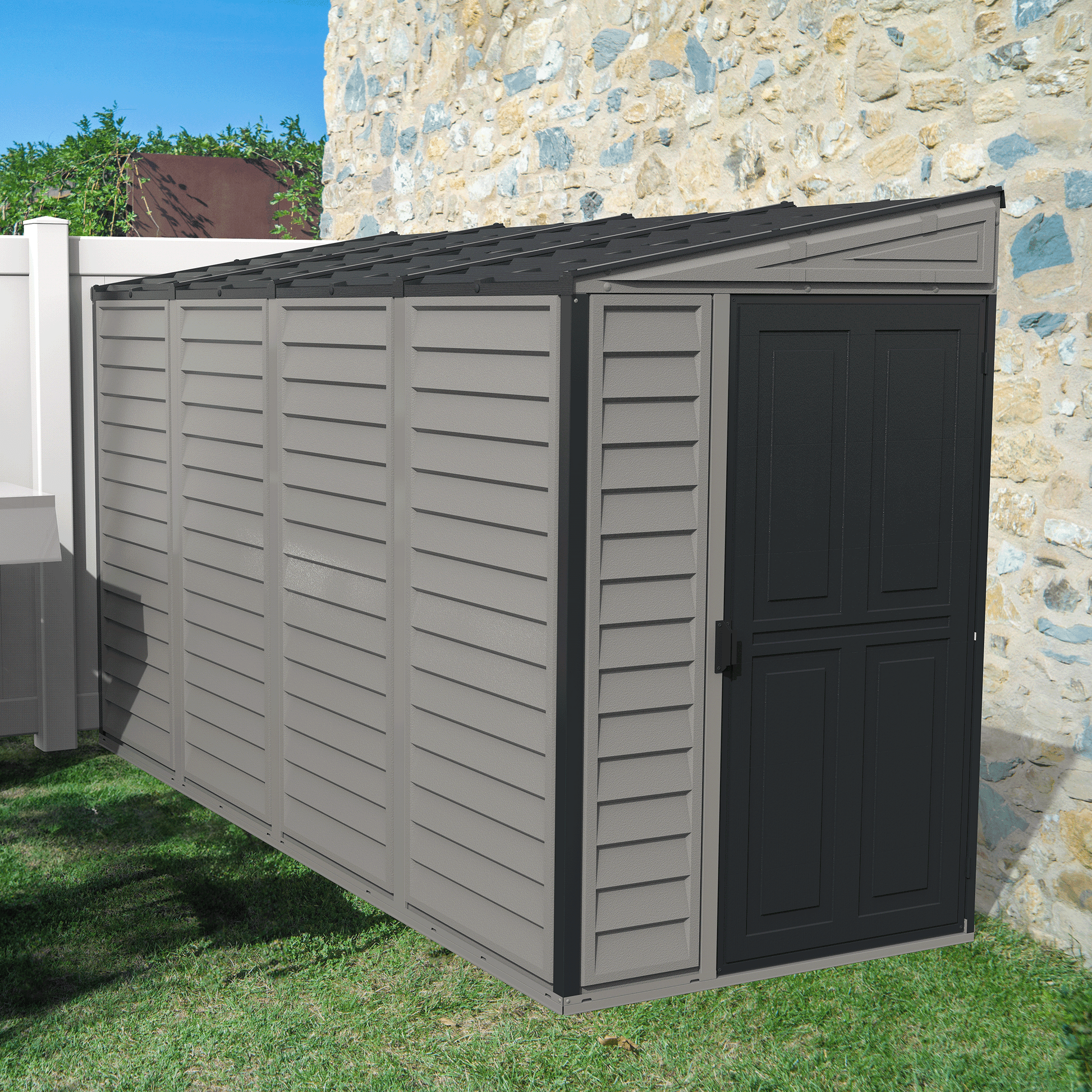 Duramax Vinyl Sheds Duramax 4ft x 10ft Buy storage sheds for sale | Outdoor sheds | Garden sheds | Durasheds