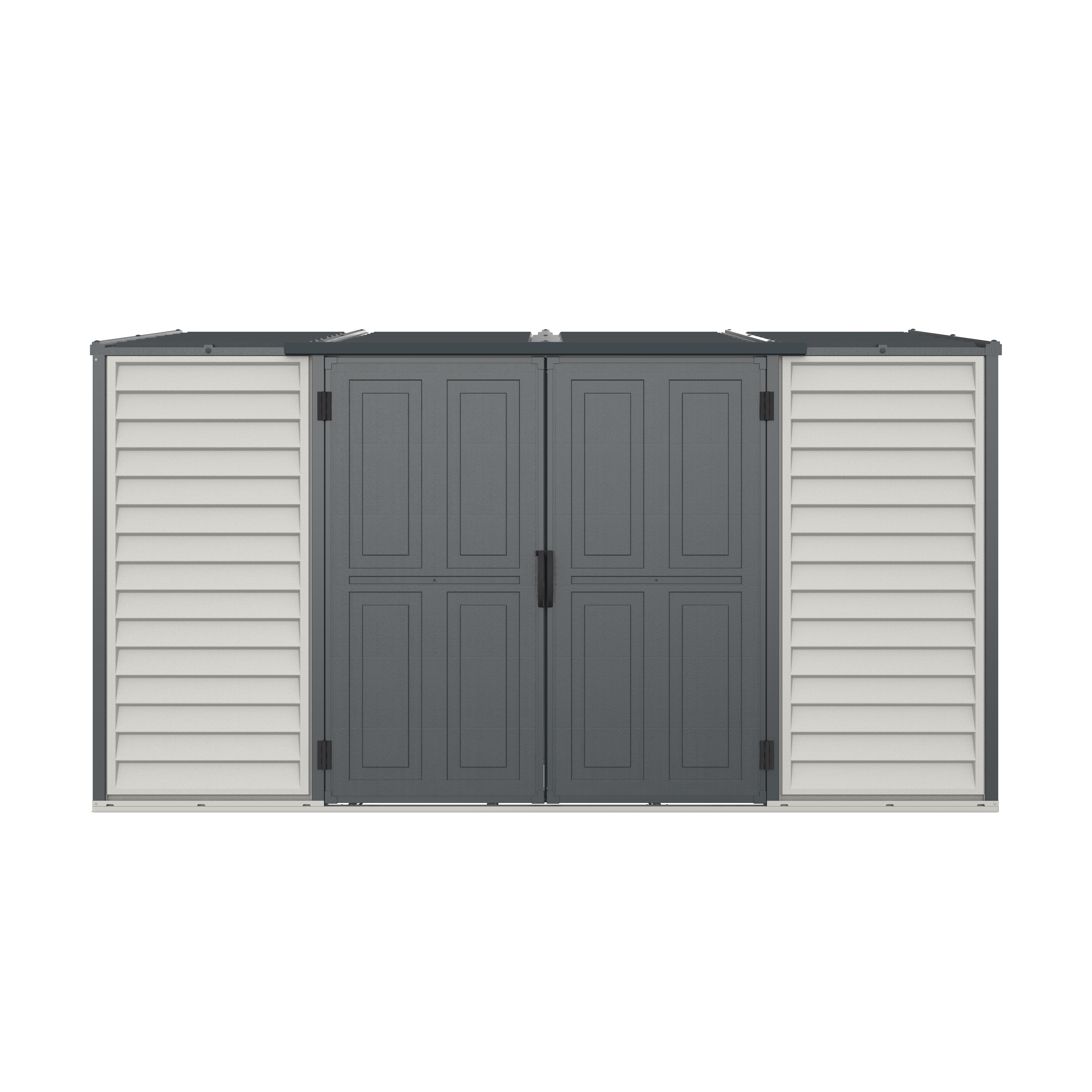 Duramax Vinyl Sheds DuraMax SideMate Plus Pro 10' x 4' Outdoor Storage Shed with Double Doors