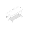 Duramax Work Desk Rove 62" Industrial Metal & Wood Workbench