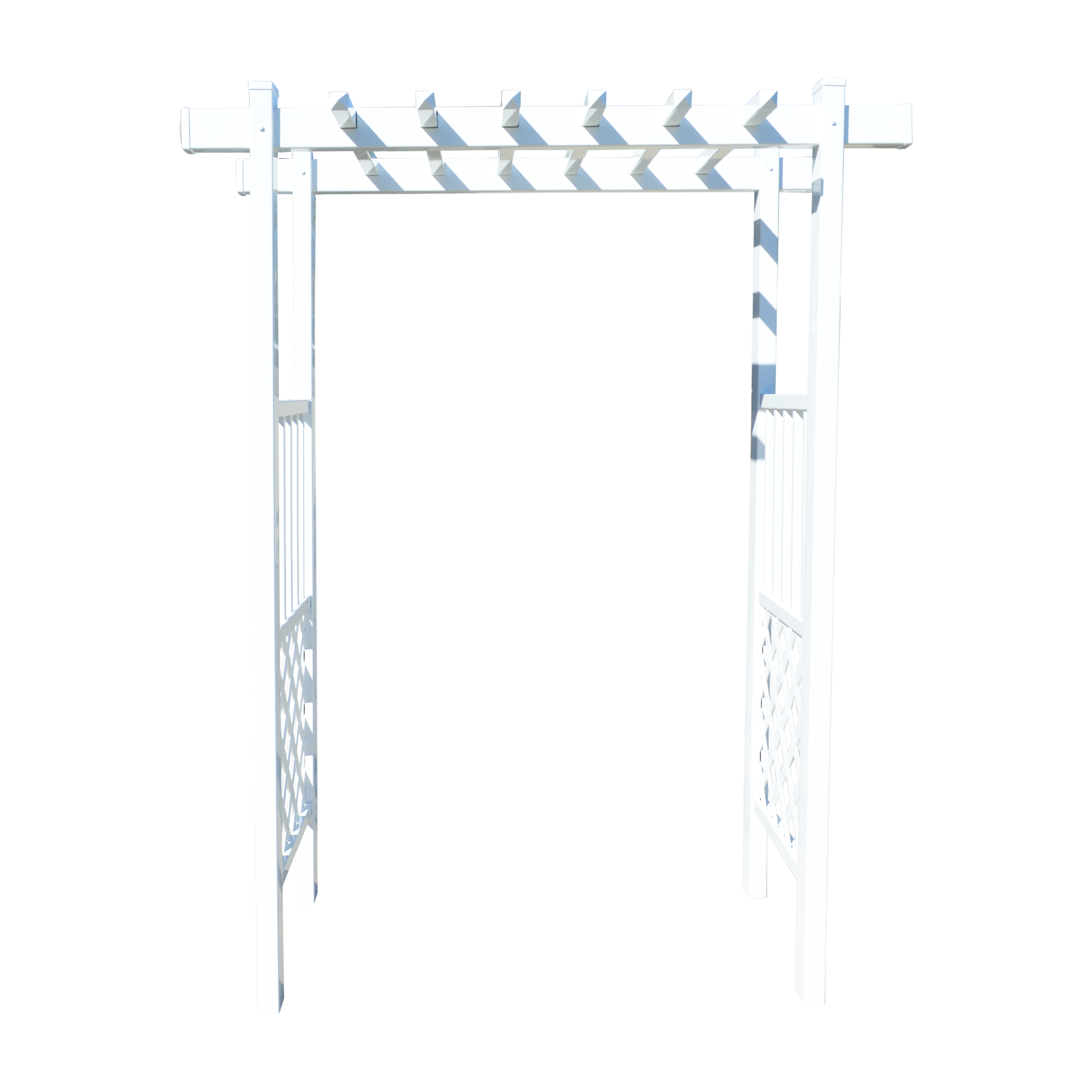 Durasheds Arbors Repacked Capistrano Grand Arbor 65" W x 42" D