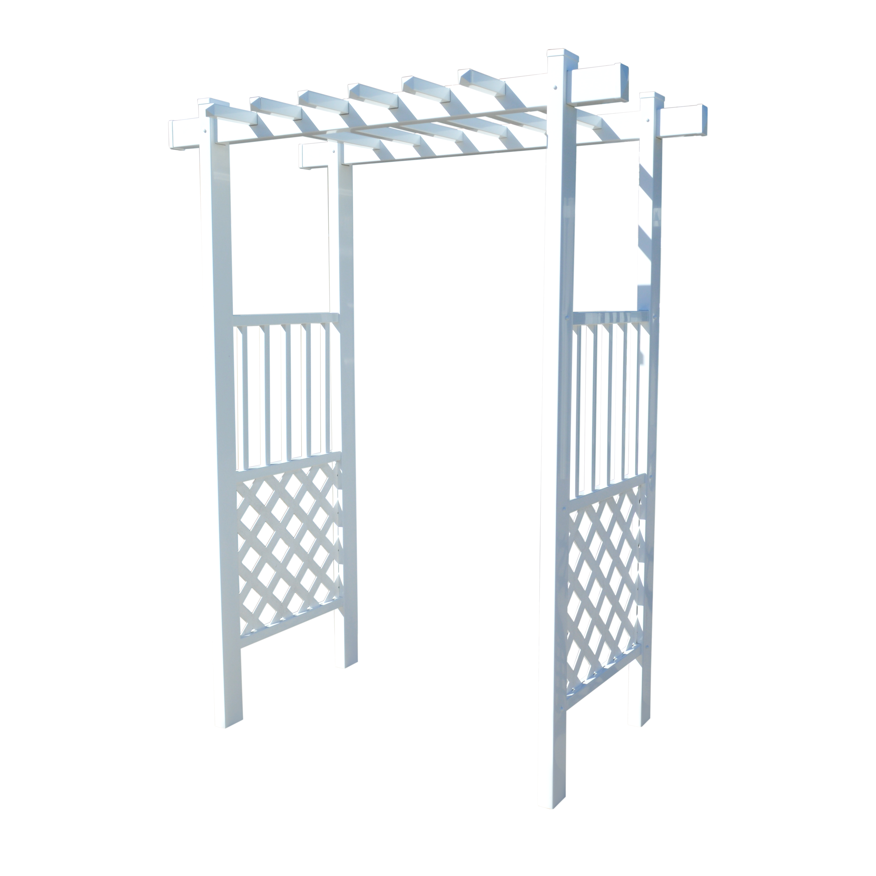 Durasheds Arbors Repacked Capistrano Grand Arbor 65" W x 42" D