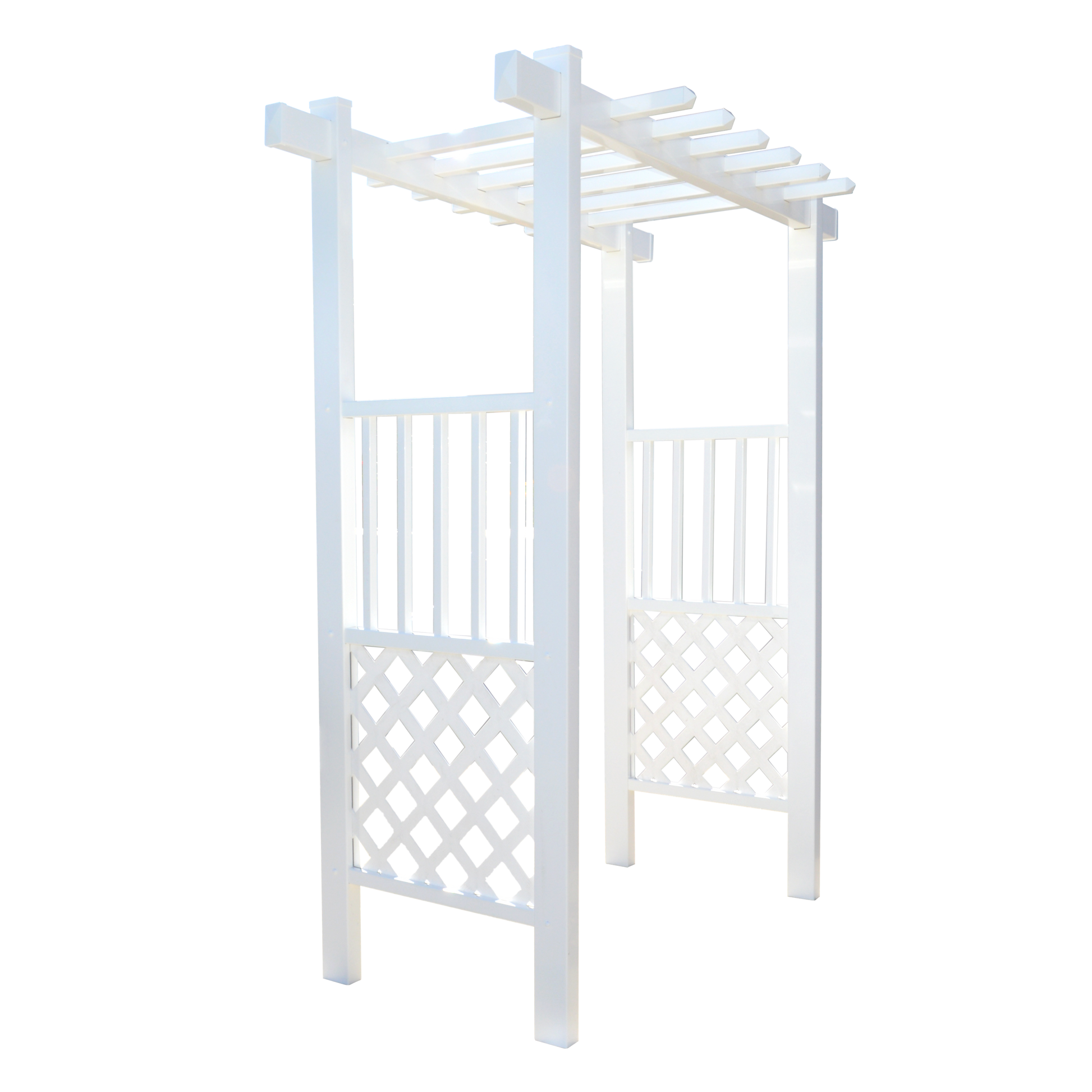 Durasheds Arbors Repacked Capistrano Grand Arbor 65" W x 42" D