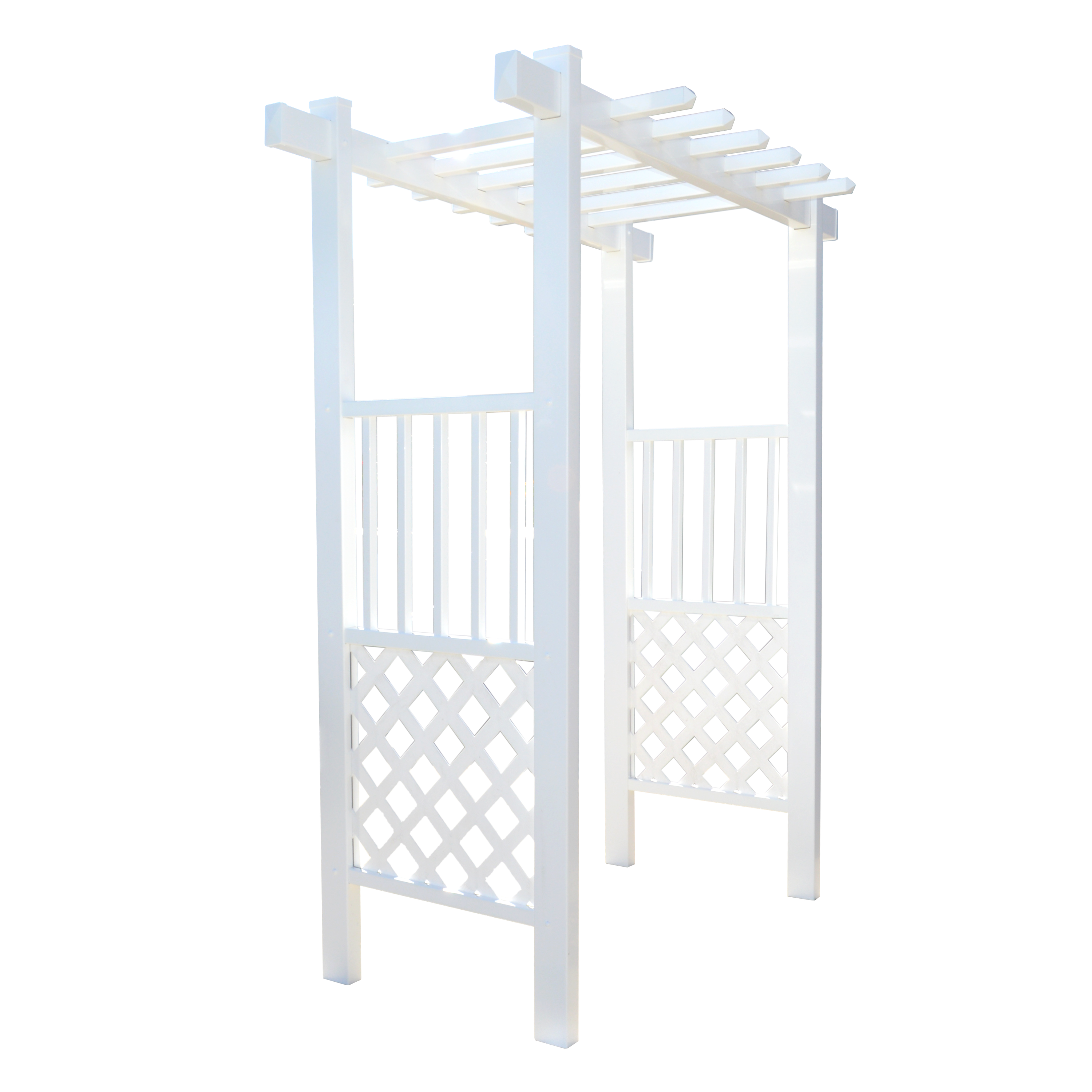 Durasheds Arbors Repacked Capistrano Grand Arbor 65" W x 42" D