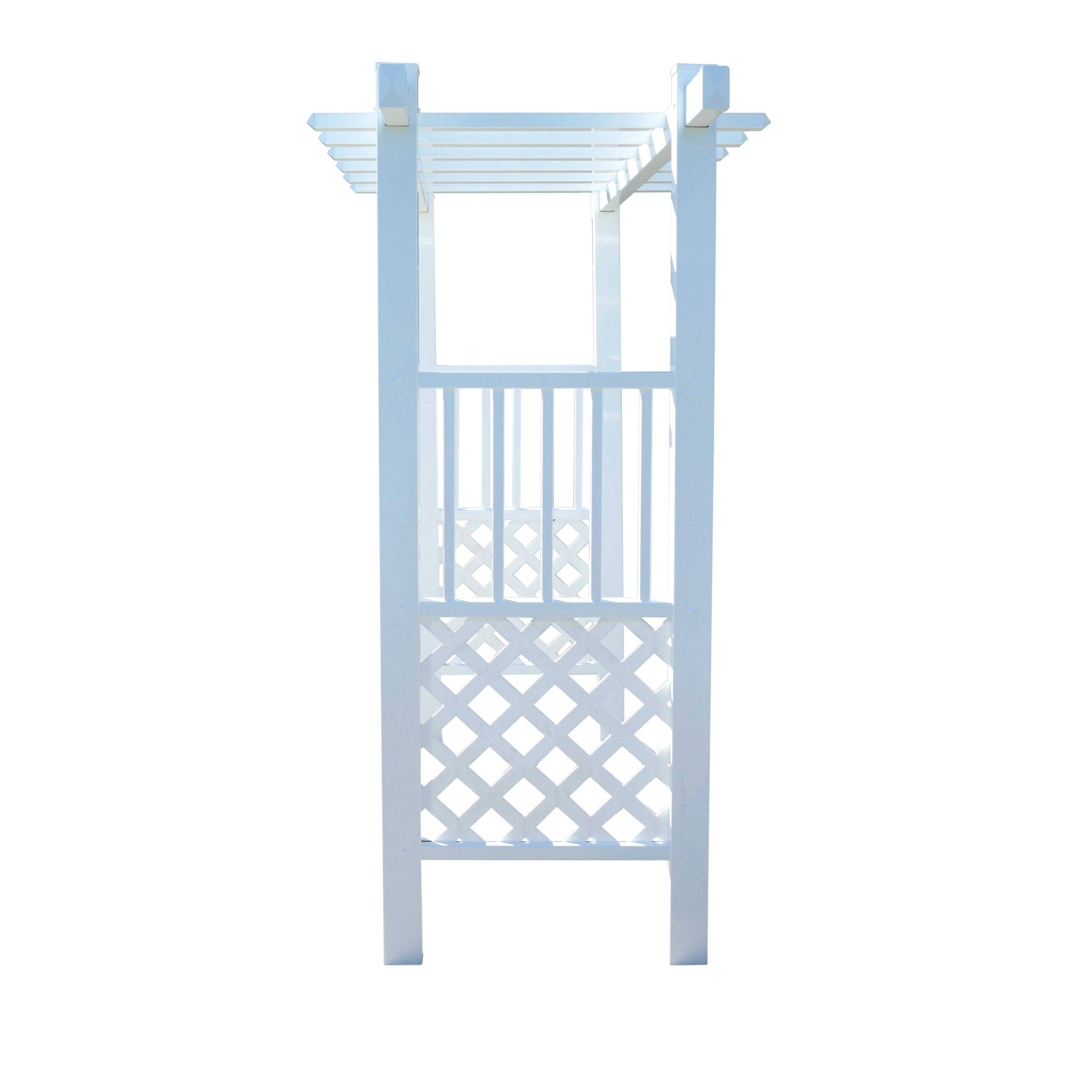 Durasheds Arbors Repacked Capistrano Grand Arbor 65" W x 42" D