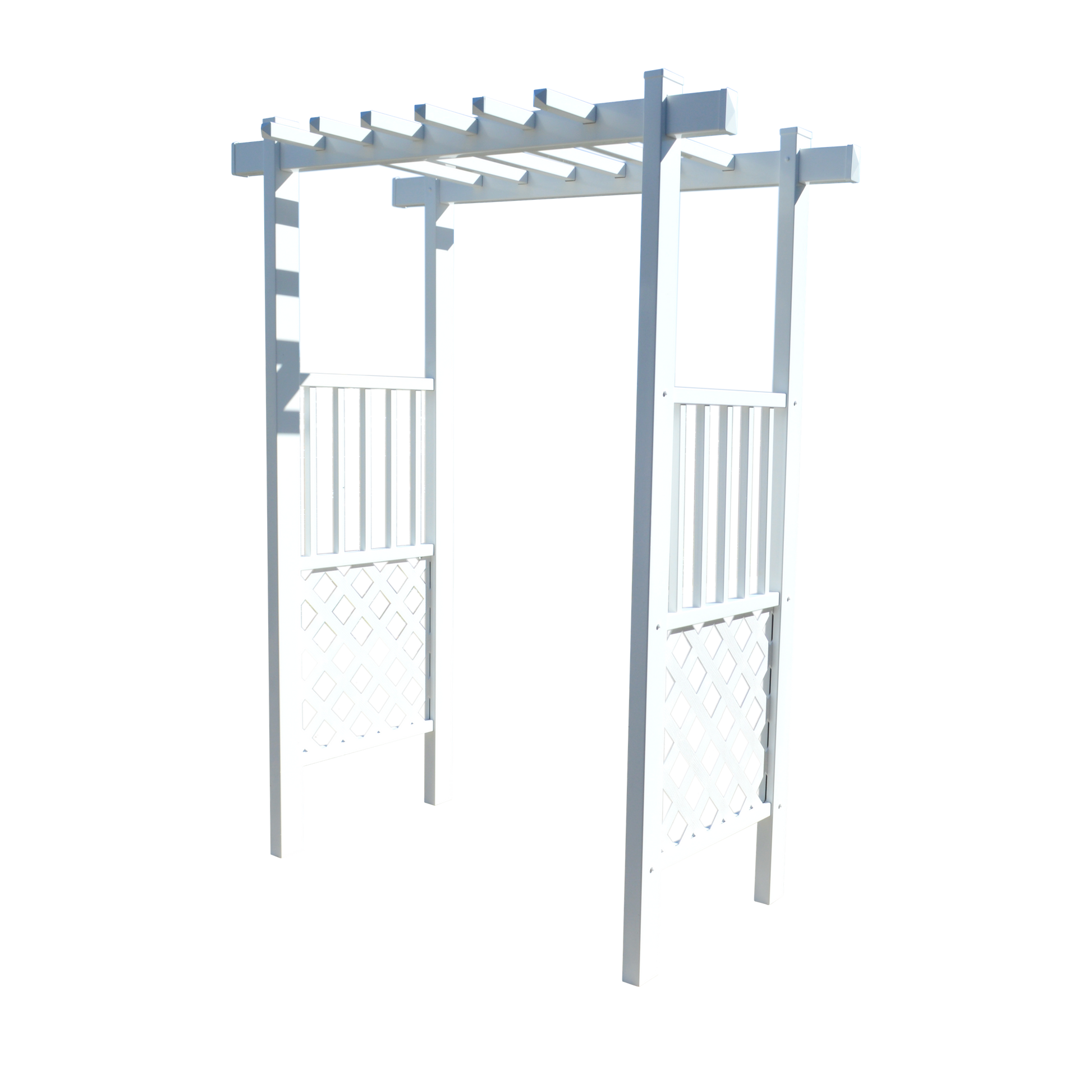 Durasheds Arbors Repacked Capistrano Grand Arbor 65" W x 42" D