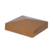 Durasheds Caps FLAT CAP EXTERNAL 5" X 5" Cedar