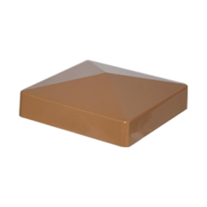 Durasheds Caps FLAT CAP EXTERNAL 5" X 5" Cedar