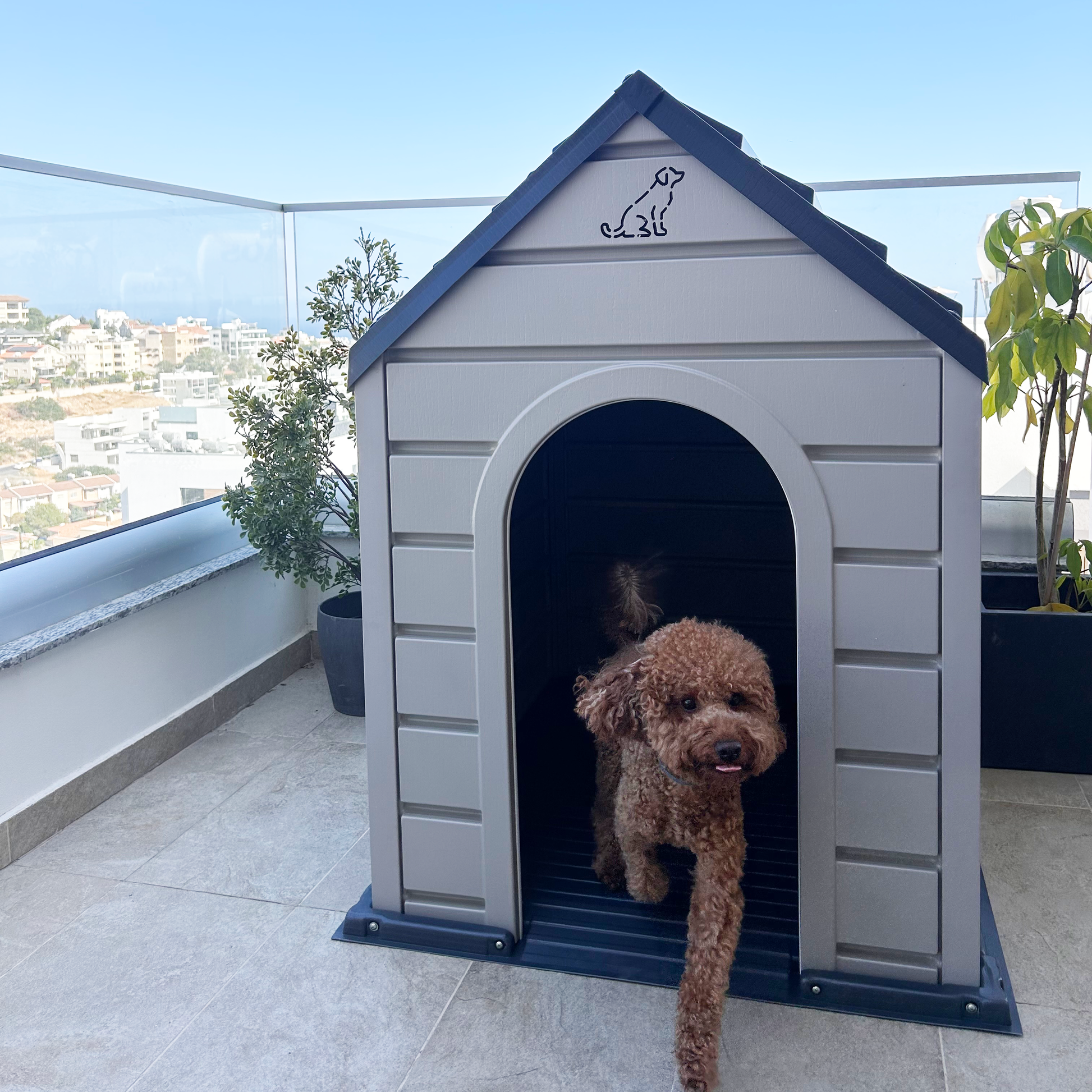 Durasheds Dog House Duramax Outdoor Pet Kennel 3x3.6
