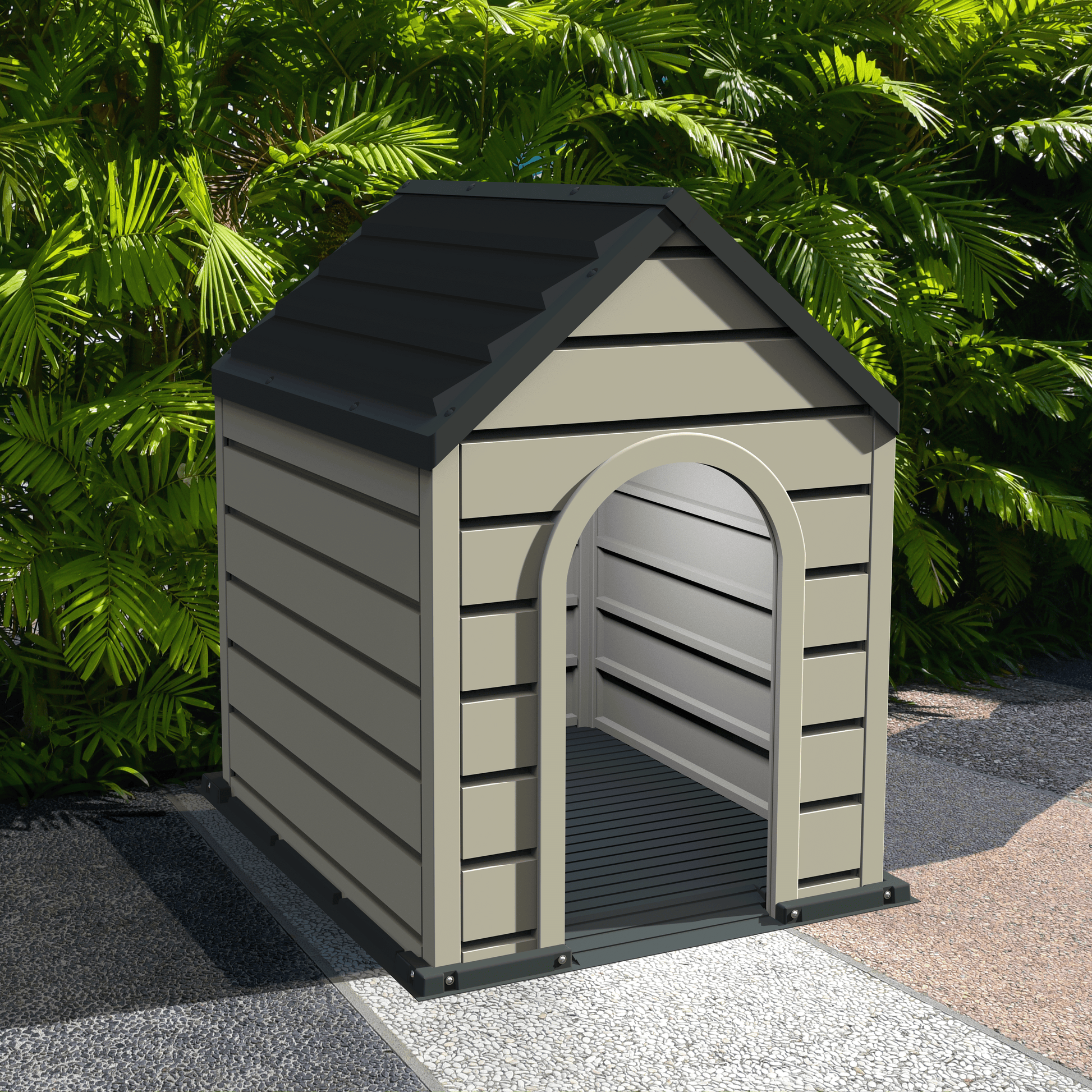Durasheds Dog House Duramax Outdoor Pet Kennel 3x3.6