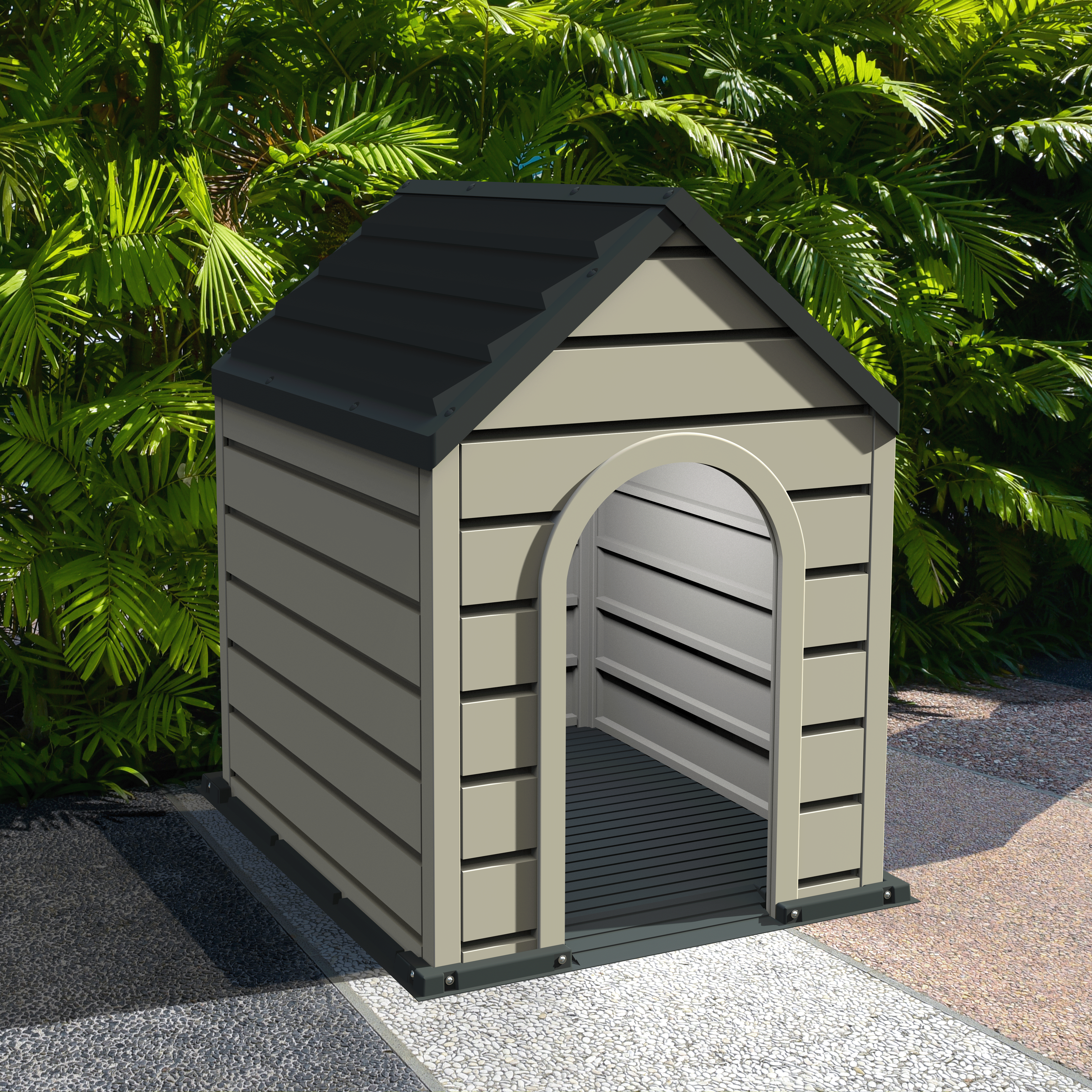 Durasheds Dog House Duramax Outdoor Pet Kennel 3x3.6