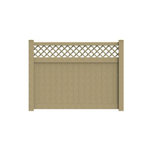 Durasheds DuraGrain Privacy w/ Lattice Fence