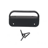 Durasheds GATE HANDLE WITH SELF-DRILLING SCREW BLACK NYLON