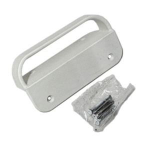 Durasheds GATE HANDLE WITH SELF-DRILLING SCREW WHITE NYLON