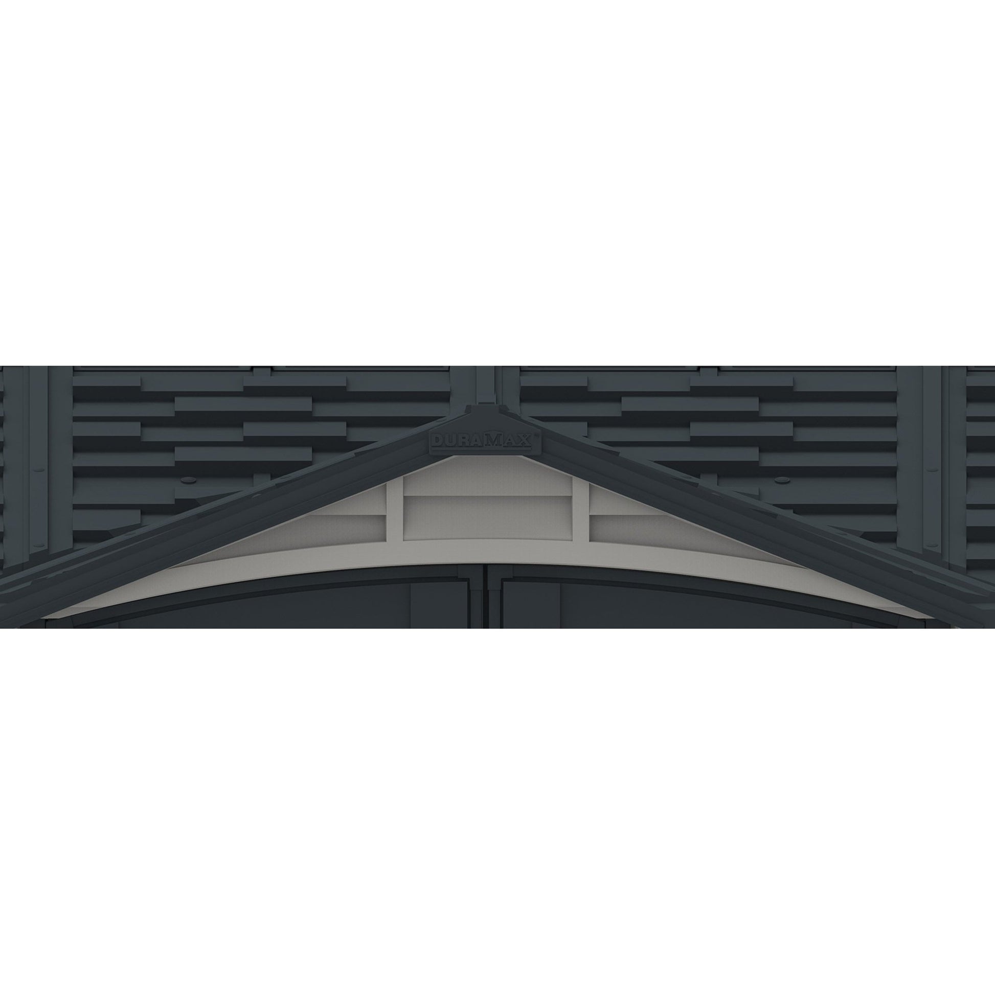 Durasheds Vinyl Sheds Duramax Apex Pro 10.5'X8' Vinyl Shed with Foundation, 2 Windows and Side Door