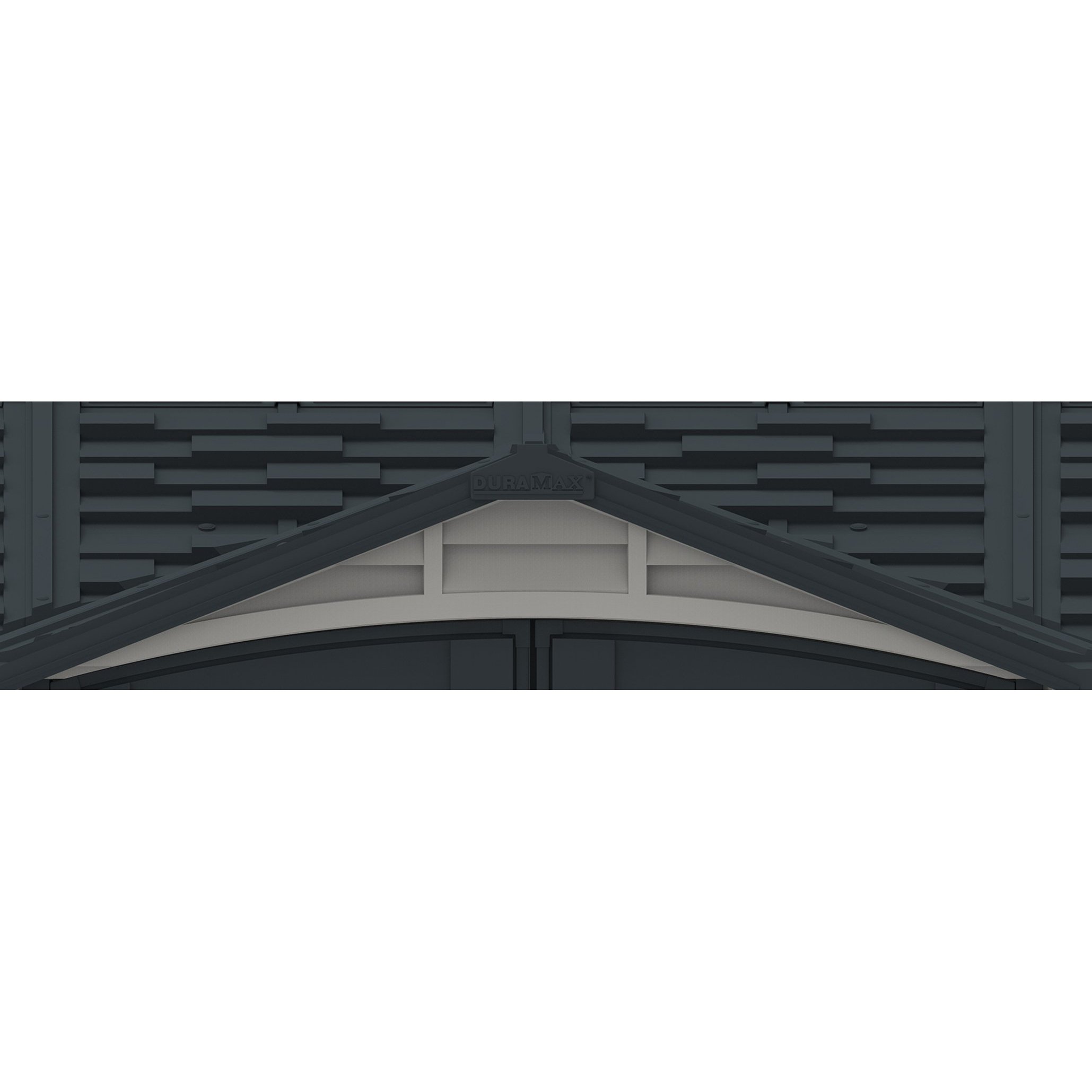 Durasheds Vinyl Sheds Duramax Apex Pro 10.5'X8' Vinyl Shed with Foundation, 2 Windows and Side Door