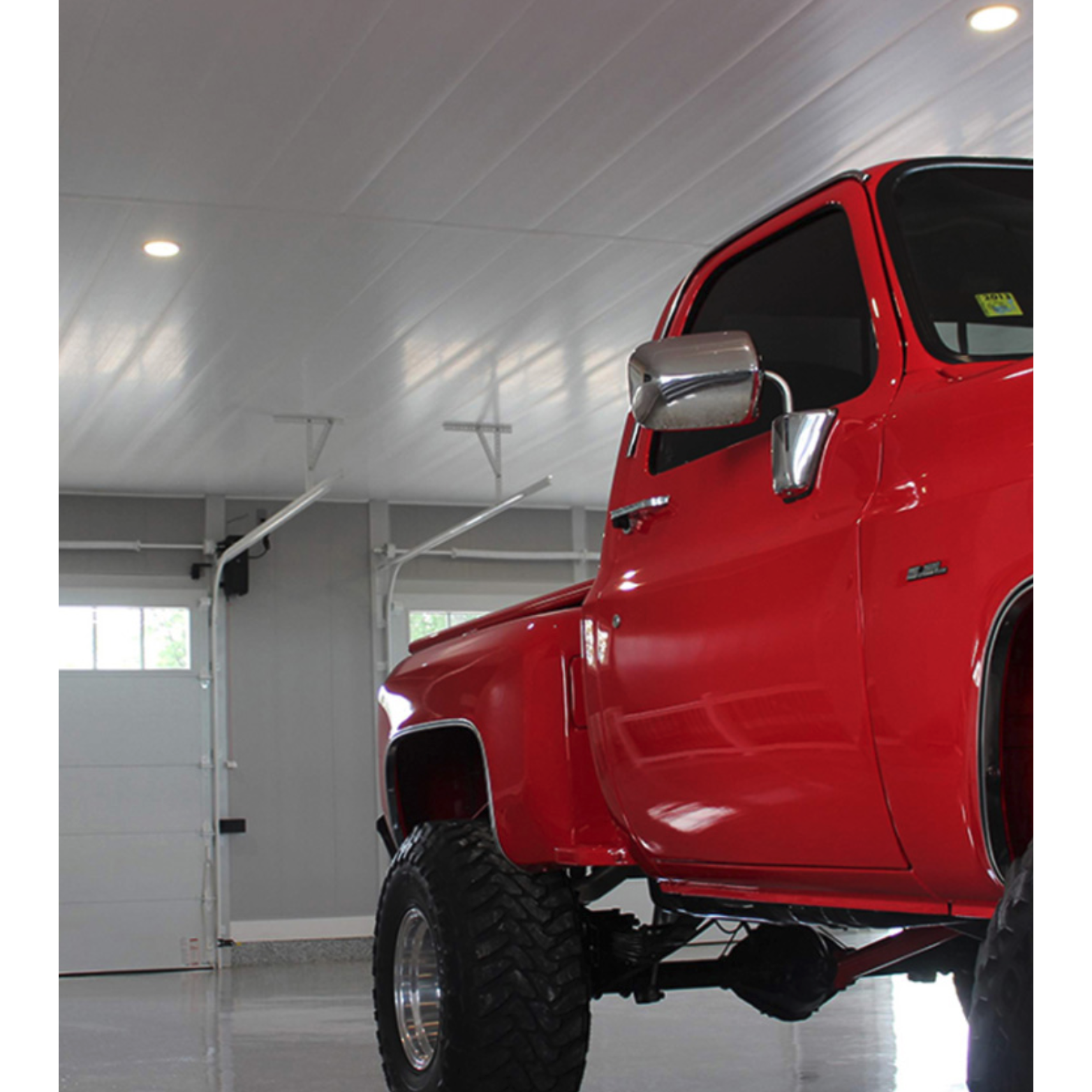 Durasheds Wall Panels Duramax PVC Interlocking PVC Wall and Ceiling Panel - Bright White 16 In. wide each x 96 In. long.