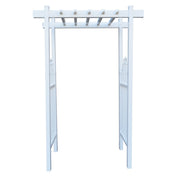 EZ Fence Arbors Irvine Accent Picket Vinyl Arbor