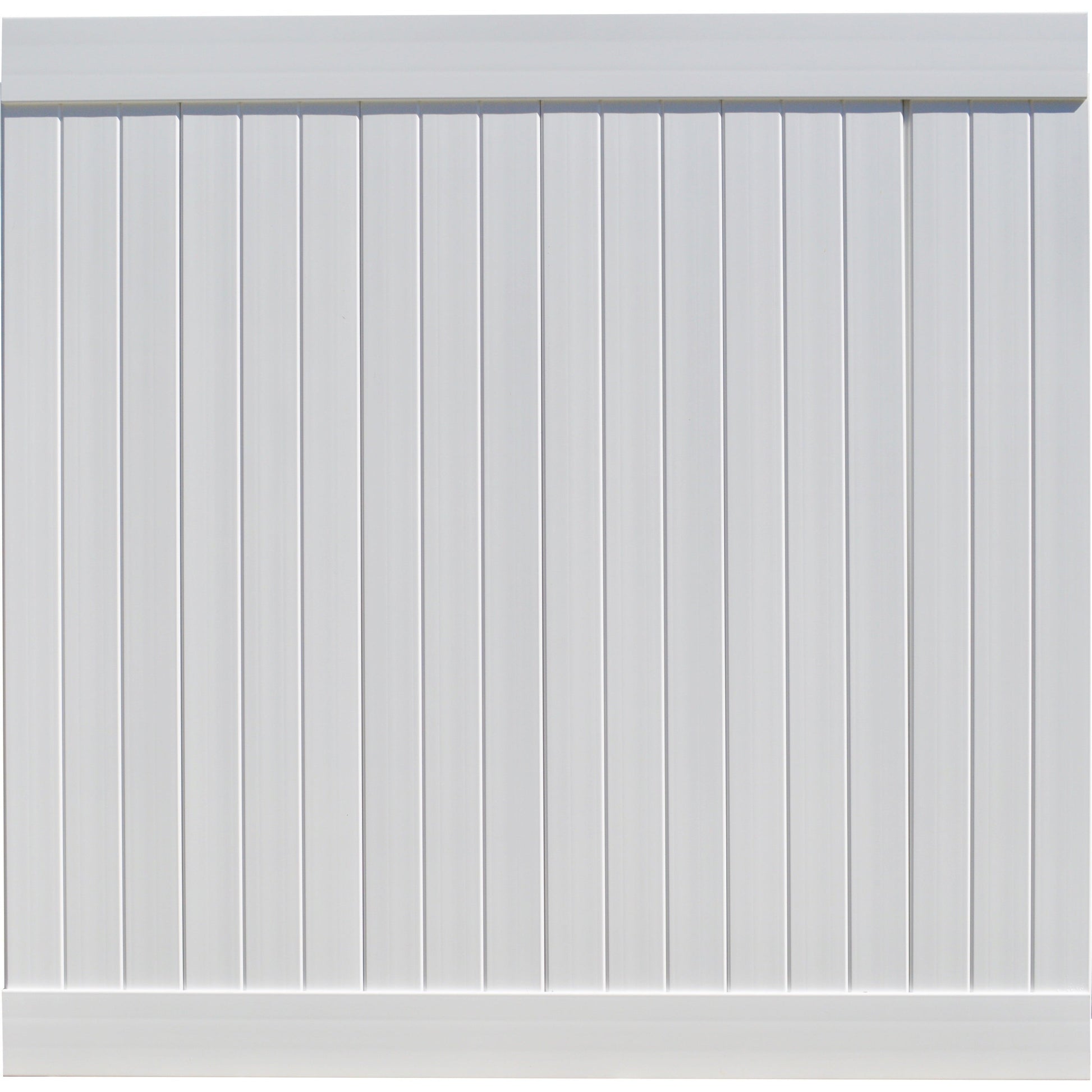 EZ Fence EZ Fence Vinyl Privacy Fence 6ft. x 6ft. White