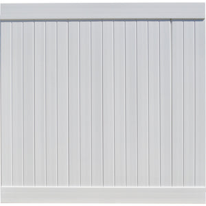 EZ Fence EZ Fence Vinyl Privacy Fence 6ft. x 6ft. White