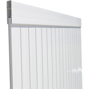 EZ Fence EZ Fence Vinyl Privacy Fence 6ft. x 6ft. White