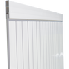 EZ Fence EZ Fence Vinyl Privacy Fence 6ft. x 6ft. White
