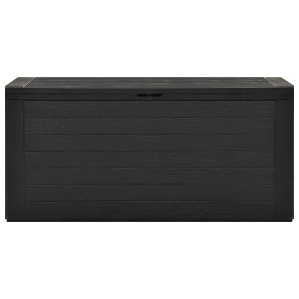Vida XL Deck Box Anthracite vidaXL Patio Storage Box Anthracite 45.7"x17.3"x21.7"