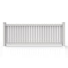 GreatBackyards Vinyl Fence White / 3'X8' Semi Privacy