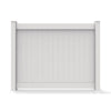 GreatBackyardz Fence Panels Greatbackyardz 6 ft. x 8 ft. White Vinyl Privacy 12 in. Tongue and Groove Fence Panel Kit