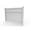 GreatBackyardz Fence Panels Greatbackyardz 6 ft. x 8 ft. White Vinyl Semi Privacy Fence Panel Kit